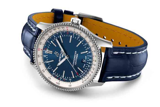 Replique Montre Breitling Navitimer Cadran Bleu